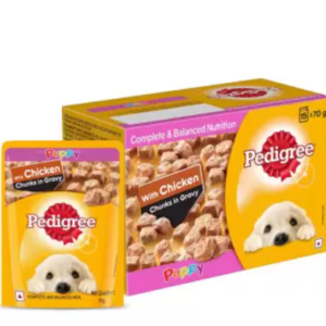PEDIGREE PUPPY CHICKEN CHUNKS IN GRAVY