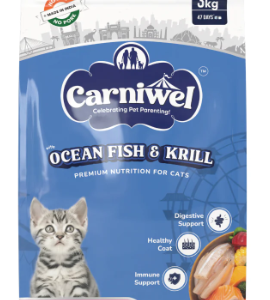 Carniwel Ocean Fish & Krill Food For Kitten 3 Kg