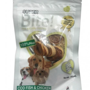 Super Bite Cod Fish and Chicken (Pes014) 70 gms