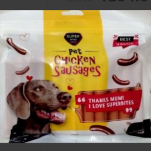 Super Bite Chicken Sausages For Dog