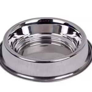 PETS EMPIRE Pets Empire Dog Bowl Anti Ant Pet Bowls (1 piece)Steel Bowl (LARGE) round Stainless Steel Pet Bowl  (1600 ml Multicolor)