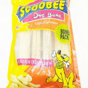 Dog SCOOBEE Bone - 6 INCH, 500g (Pack of 4 Pieces)