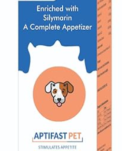 Canicon APTIFAST PET for Dogs | Appetite Stimulator | Enriched with Silymarin | Complete Solution for Anorexia, Gastritis, Intestinal Spasms, & Colic | Supports Weak & Debilitated Pets