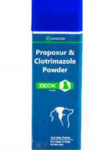 Canicon Propoxur And Clotrimazole Anti-Tick Zeck Powder